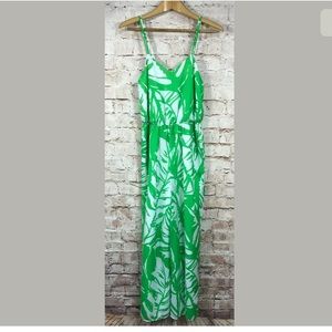 Lily Pulitzer for Target Green White Romper Small